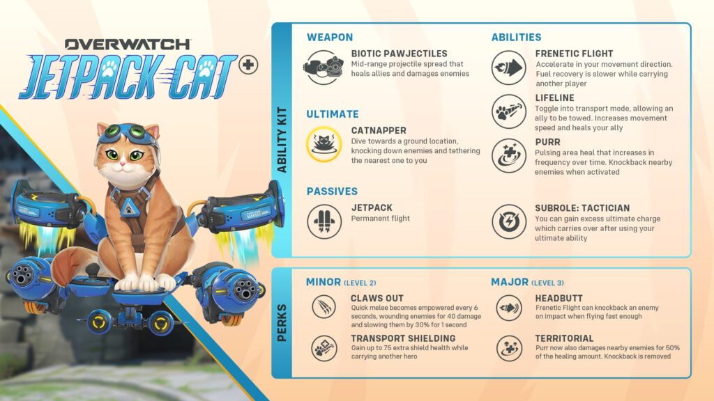 Overwatch: Jetpack Cat
