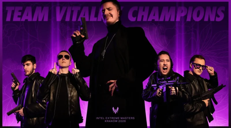 Team Vitality IEM Krakow Winners