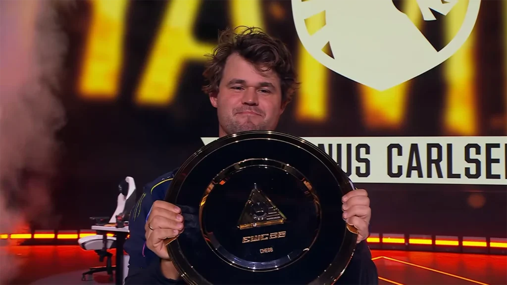Magnus Carlsen Crowned EWC 2026 Champion